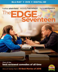 The Edge of Seventeen Blu-ray cover